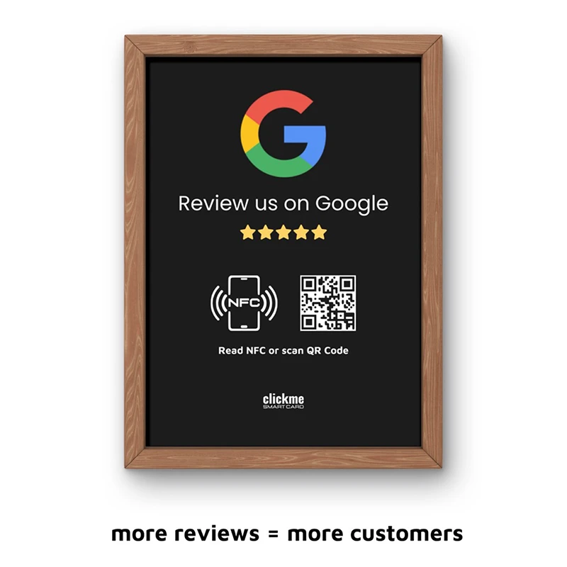 ClickMe Google-reviewproduct tijdens gebruik